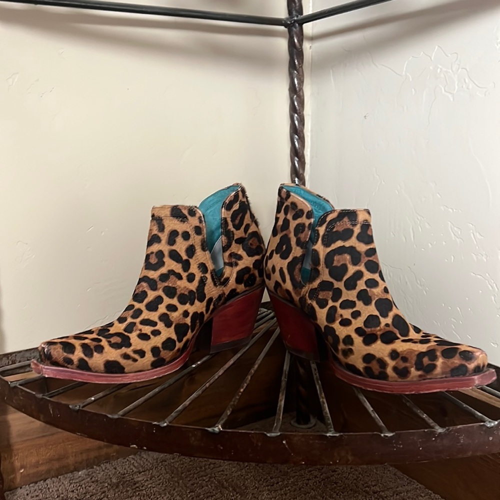 Ariat Dixon Hair on Leopard Bootie